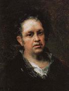 Francisco Goya Self-Portrait oil painting artist